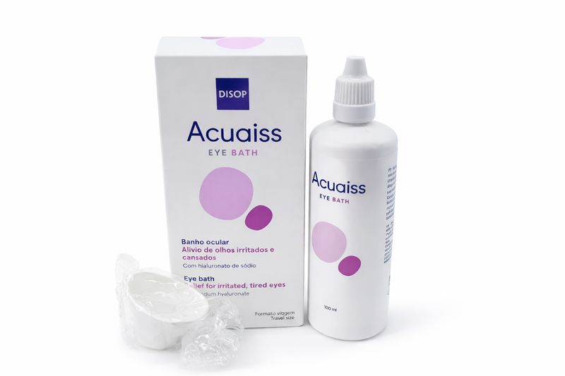 Acuaiss Baño ocular con ácido hialurónico 100ml.