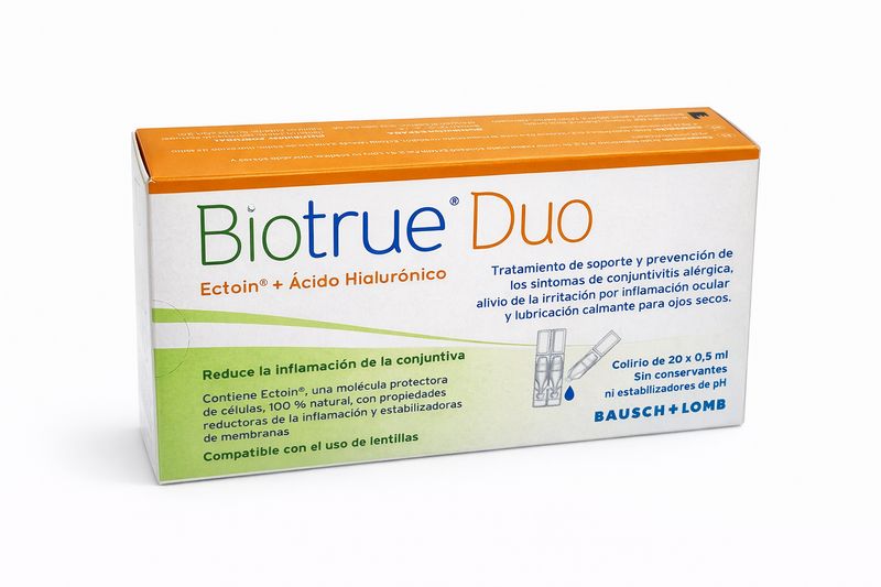 BIOTRUE DUO - Ectoin + Ácido Hialurónico