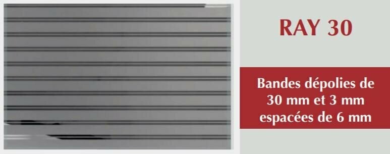 Film Bandes Dépolies - RAY 30
