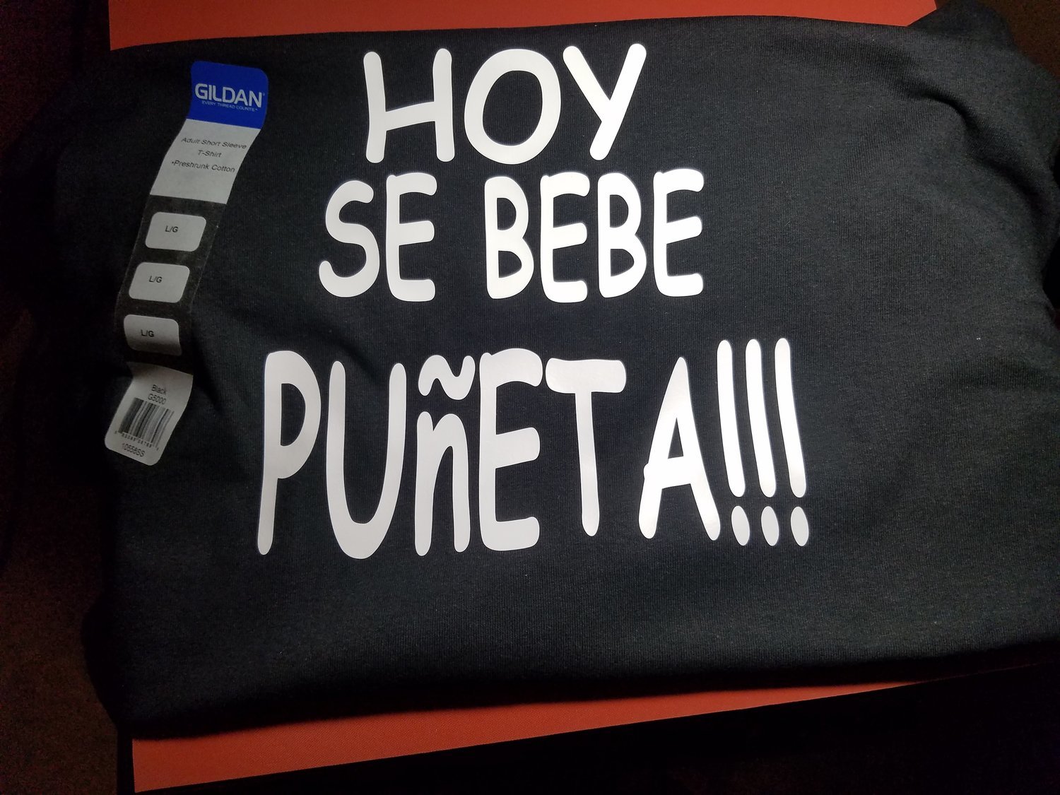 Refranes Boricuas &quot;Hoy se BeBe Puñ%$@&quot; T-shirt