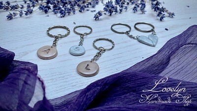 Custom Couple Keychain 1+1