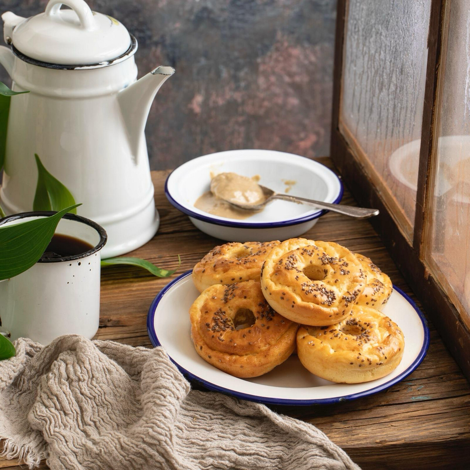 Tahini Bagels
