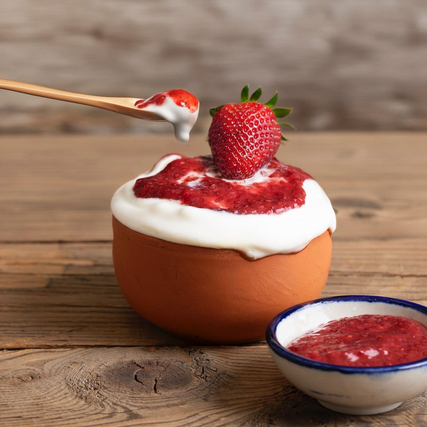 Strawberry Greek Yogurt