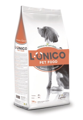 L-UNICO SALMON sausas maistas šunims su lašiša
