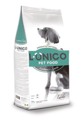 L-Unico Lamb sausas maistas šunims su ĖRIENA