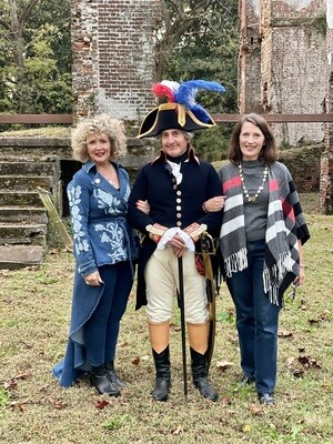 Epic Outing 10.21.23 with the Marquis de Lafayette in Yorktown!