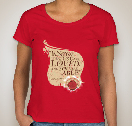 Know that You are Loved and Able Women&#39;s T-shirt