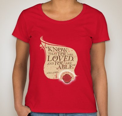 Know that You are Loved and Able Women&#39;s T-shirt