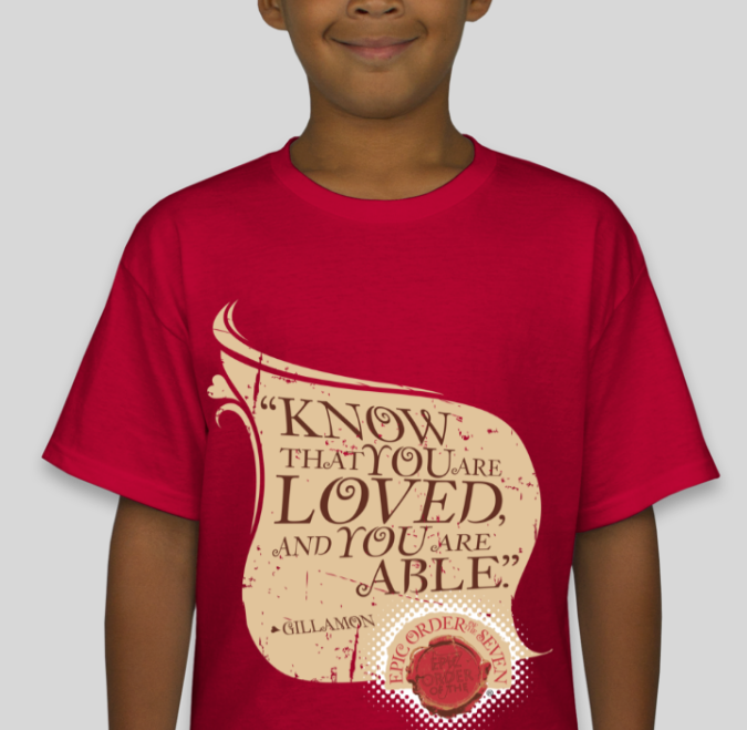 Know that You are Loved and Able Youth T-shirt
