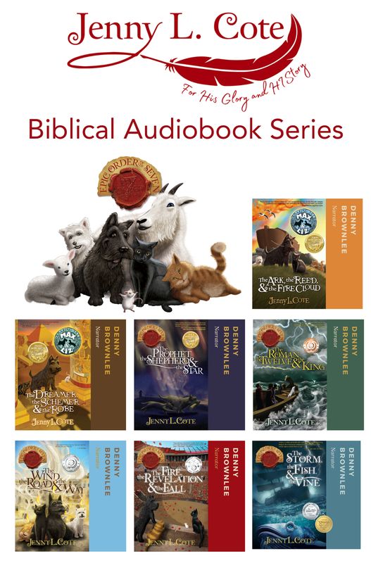 Seven Audiobook Bible Bundle: Ark, Dreamer, Prophet, Roman, Wind, Fire, Storm,