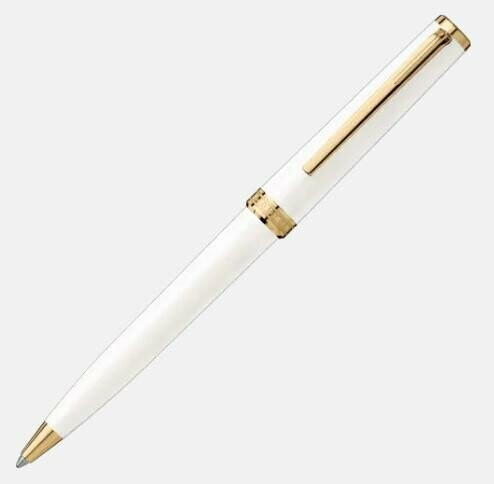 Penna a Sfera Montblanc PIX White