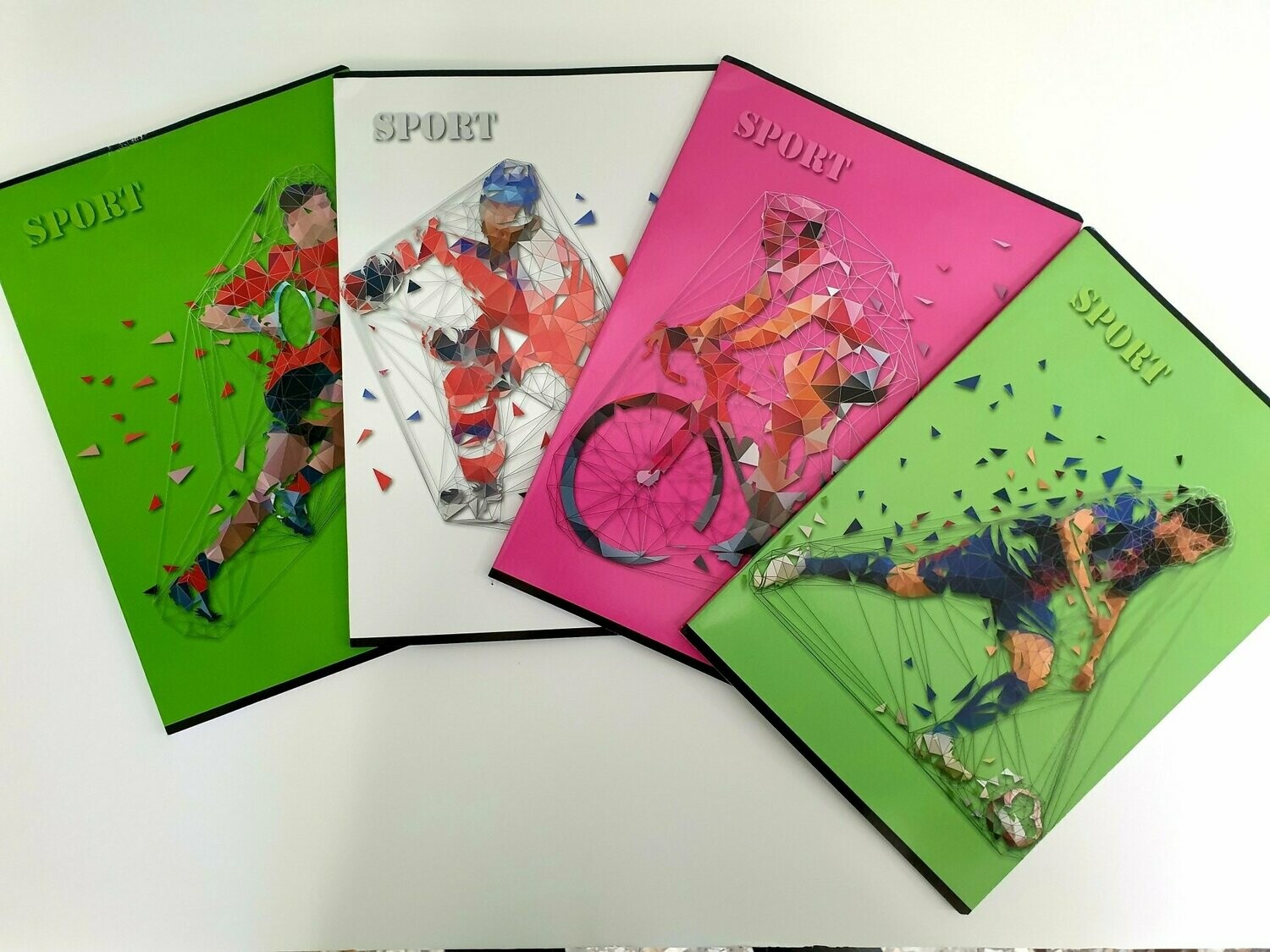 Confezione n.10 Quaderni f.to A4 Sport - 80g - 40 fogli - rigatura C - 1R c/margine