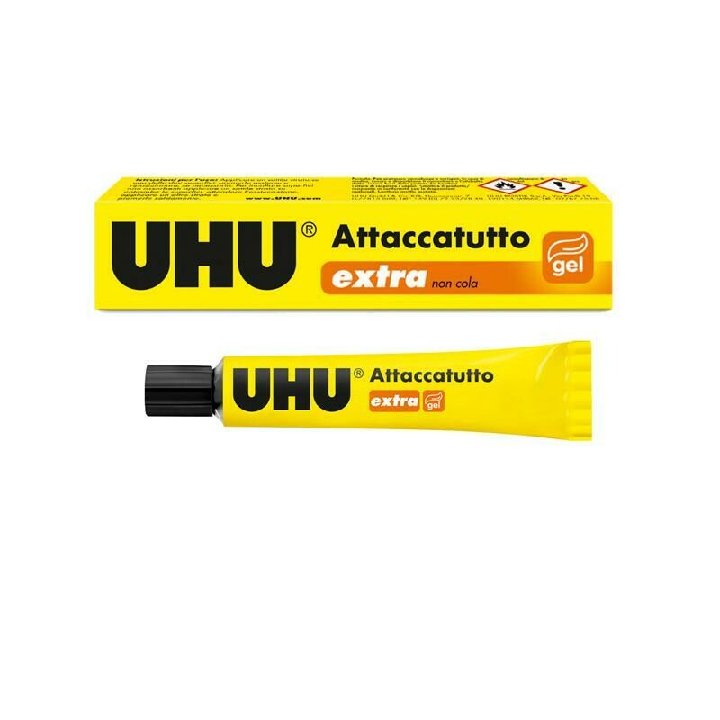 Colla UHU® Attaccatutto Extra - gel - 20 ml - trasparente - UHU®