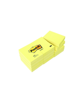 POST-IT CONFEZIONE PZ 12 BLOCCO 653 GIALLO CANARY 38X51MM 100FG 72GR