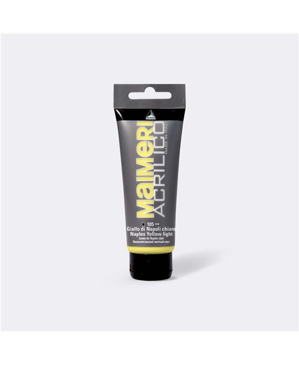 MAIMERI ACRILICO 75 ML GRUPPO:1 105 GIALLO DI NAPOLI