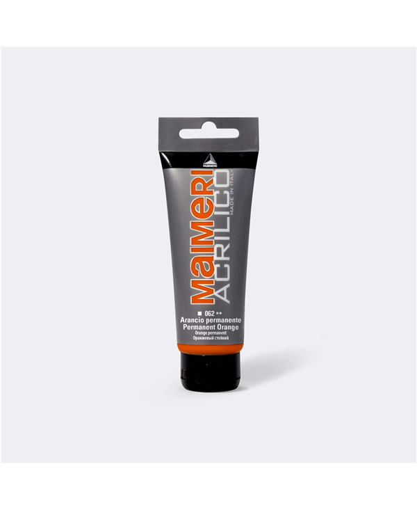 MAIMERI ACRILICO 75 ML GRUPPO:1 062 ARANCIO PERMANENTE
