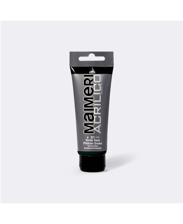 MAIMERI ACRILICO 75 ML GRUPPO:1 321 VERDE FTALO