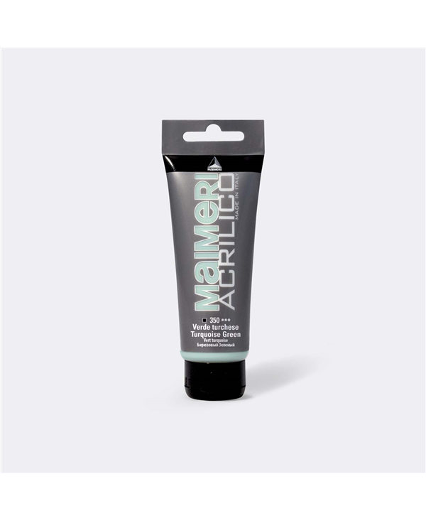 MAIMERI ACRILICO 75 ML GRUPPO:1 350 VERDE TURCHESE