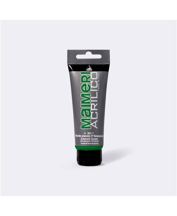 MAIMERI ACRILICO 75 ML GRUPPO:1 356 VERDE SMERALDO ( PAOLO VERONESE )
