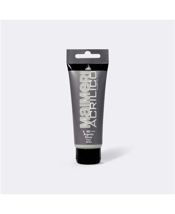 MAIMERI ACRILICO 75 ML GRUPPO:1 003 ARGENTO