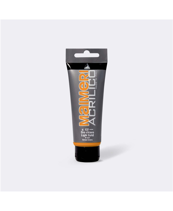 MAIMERI ACRILICO 75 ML GRUPPO:2 137 ORO CHIARO