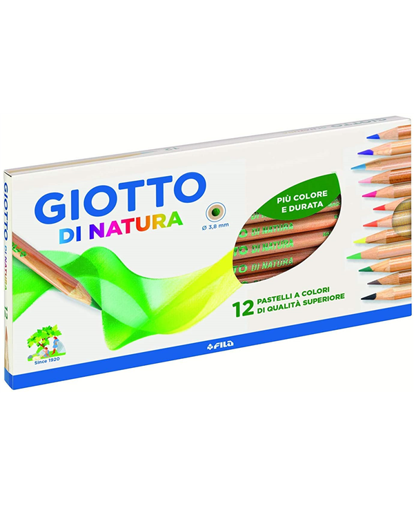 Giotto Natura - Confezione 12 Pastelli