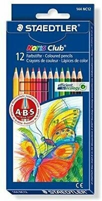 STAEDTLER CONFEZIONE 12 MATITE TRIANGOLARI NORIS CLUB