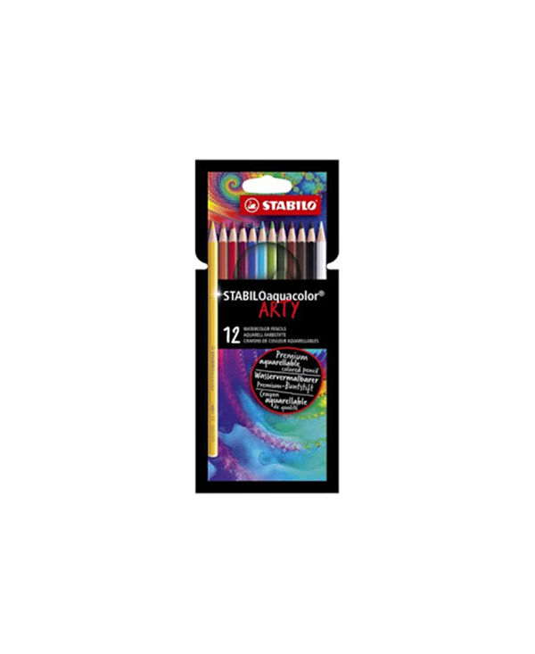 STABILO CONFEZIONE  12 MATITE ACQUACOLOR ARTY
