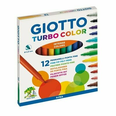 Giotto Turbocolor - Confeziona 12 Pennarelli