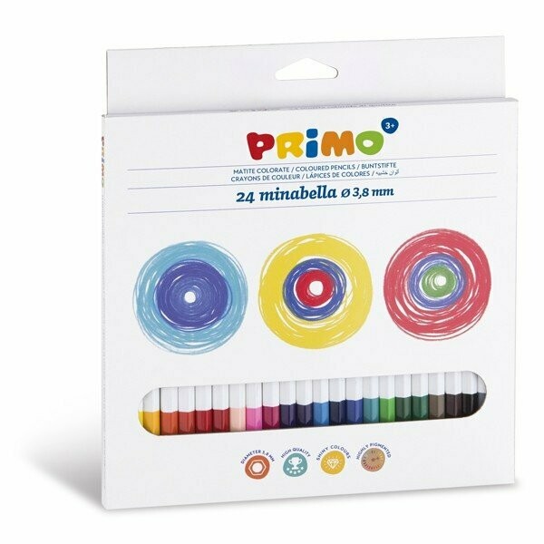 Primo 24 Matite per Bambini 3+