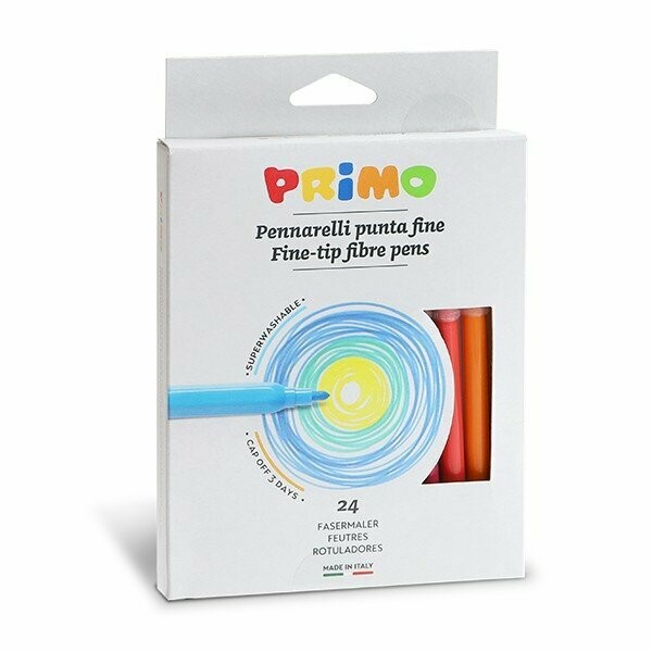 PRIMO CONFEZIONE  12 PENNARELLI PUNTA FINE
