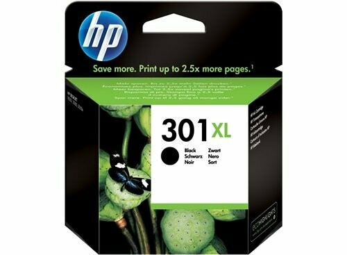 HP CARTUCCIA A GETTO D'INCHIOSTRO N.301 XL NERO