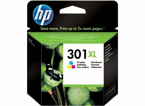 HP CARTUCCIA A GETTO D'INCHIOSTRO N.301 XL COLORE