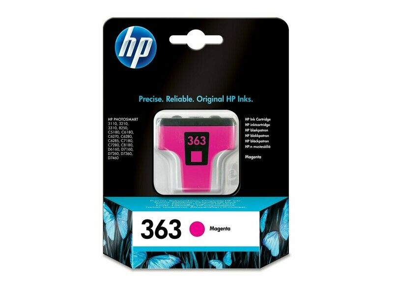 HP CARTUCCIA A GETTO D'INCHIOSTRO N.363 MAGENTA