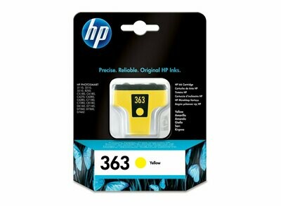 HP CARTUCCIA A GETTO D'INCHIOSTRO N.363 GIALLO