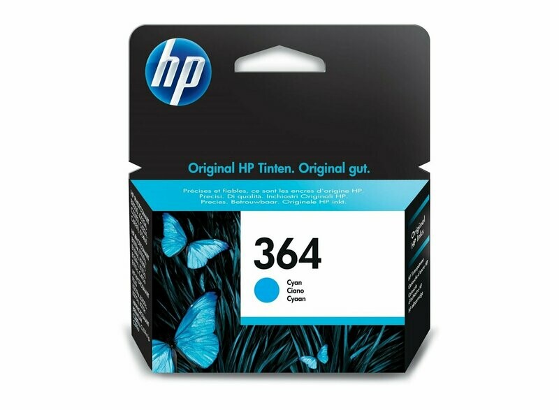 HP CARTUCCIA A GETTO D'INCHIOSTRO N.364 CIANO