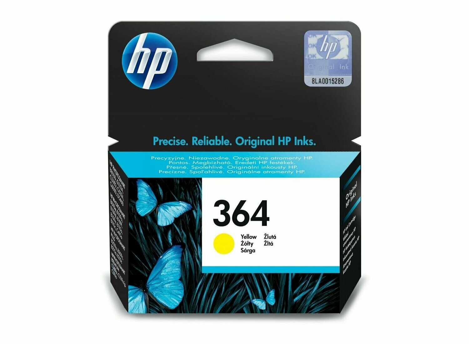 HP CARTUCCIA A GETTO D'INCHIOSTRO N.364 GIALLO