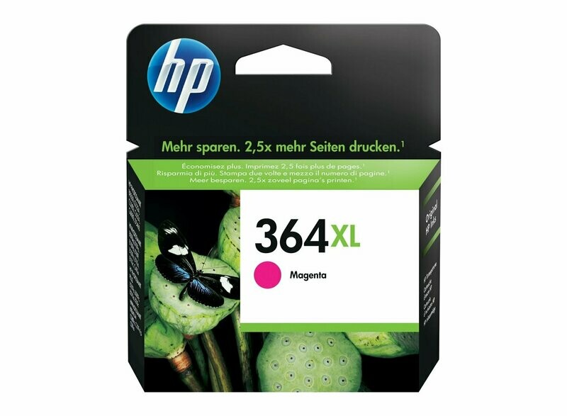 HP CARTUCCIA A GETTO D'INCHIOSTRO N.364 XL MAGENTA