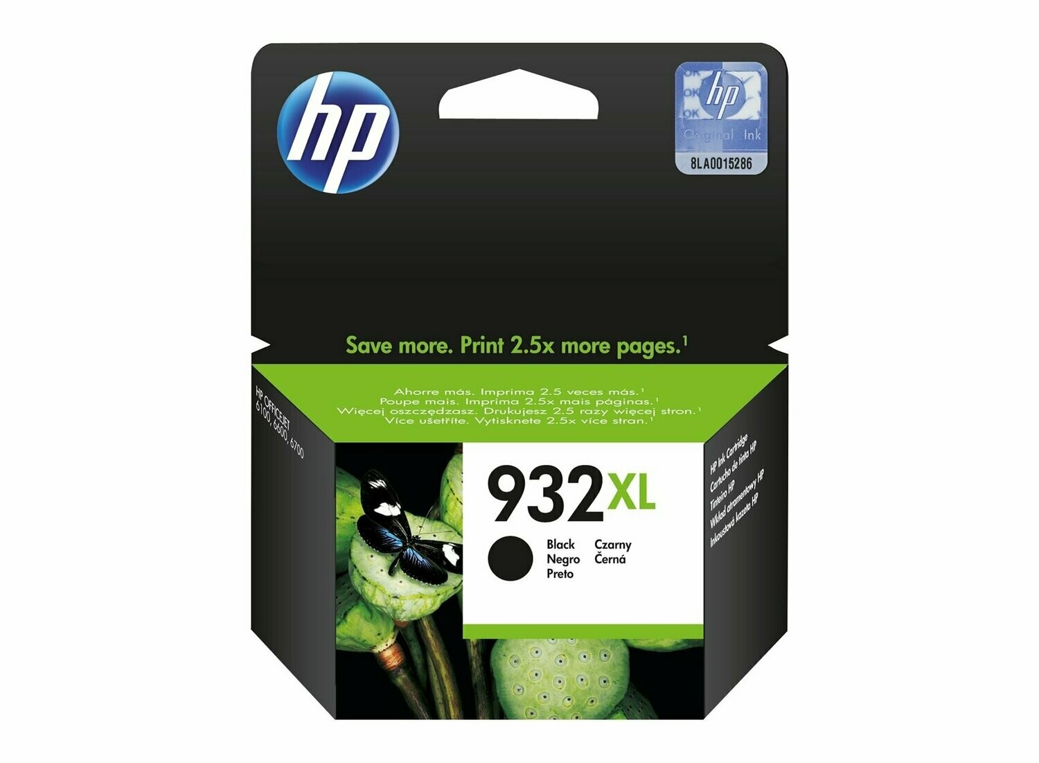 HP CARTUCCIA A GETTO D'INCHIOSTRO N.932 XL NERO