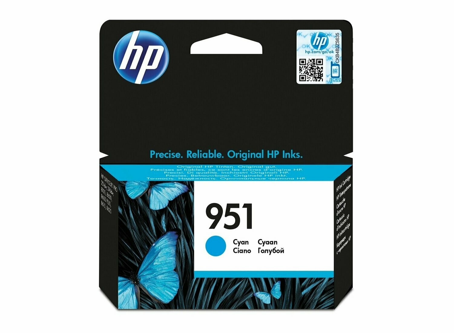 HP N.951 CIANO Cartuccia a getto d'inchiostro