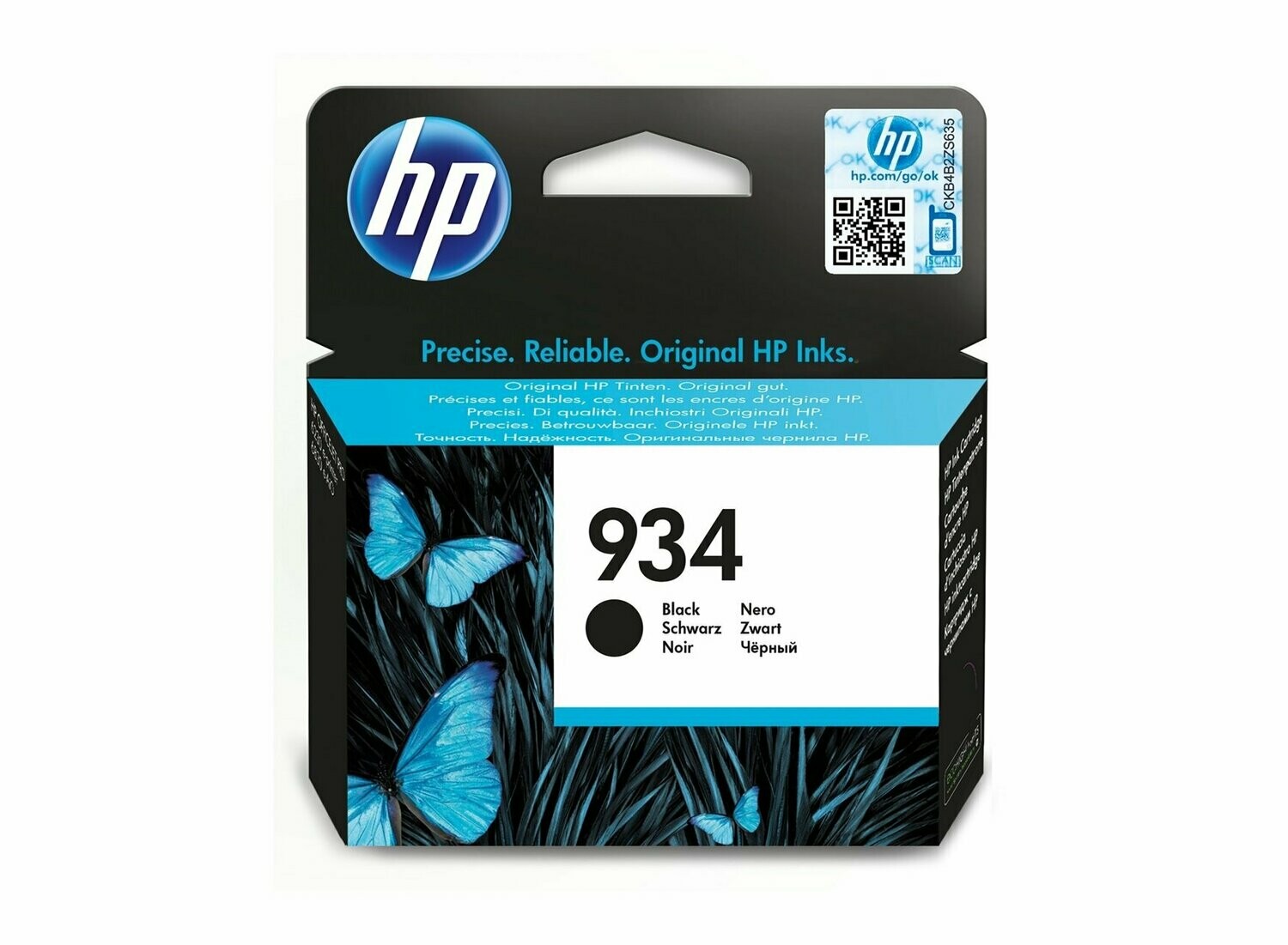 HP CARTUCCIA A GETTO D'INCHIOSTRO N.934 NERO