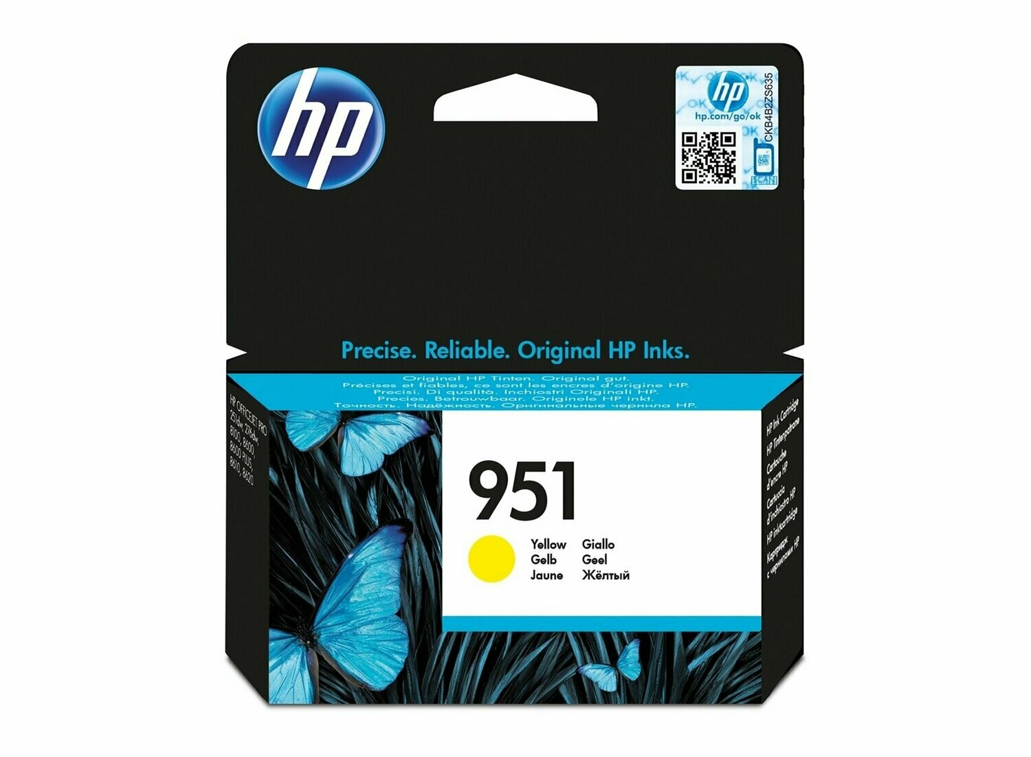 HP N.951 XL GIALLO Cartuccia a getto di inchiostro