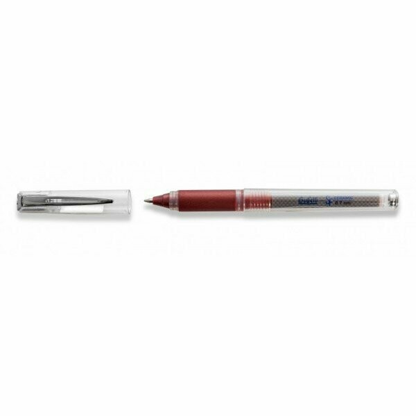 Roller superfluid con cappuccio - punta fine - colore rosso