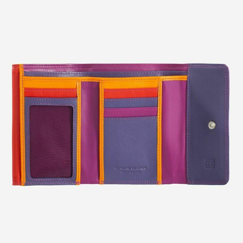 Dudubags Portafoglio Fiji Linea Colorful - Fucsia