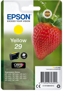 Epson| Cartuccia a getto d'inchiostro N.29 - Fragola - Giallo