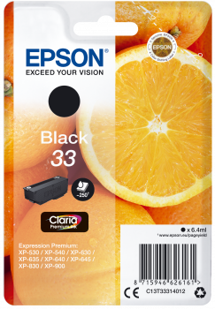 Epson| Cartuccia a getto d'inchiostro N.33 - Arance - Nero