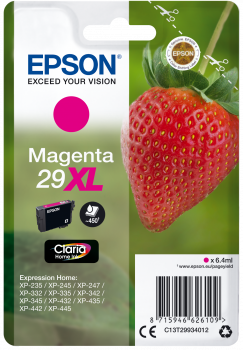 Epson| Cartuccia a getto d'inchiostro N.29XL - Fragole - Magenta