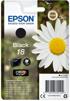 Epson| Cartuccia a getto d'inchiostro n.18 - Margherite - Nero