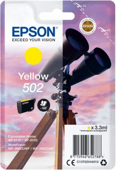 Epson| Cartuccia a getto d'inchiostro n.502 - Binocolo-  Giallo