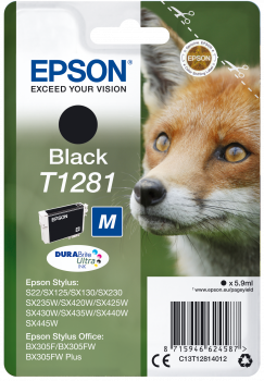 Epson| Cartuccia a getto d'inchiostro T1281 - Volpe - Nero